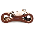 Load image into Gallery viewer, Cat Scratcher Bed – 8-Shaped Corrugated Lounge
