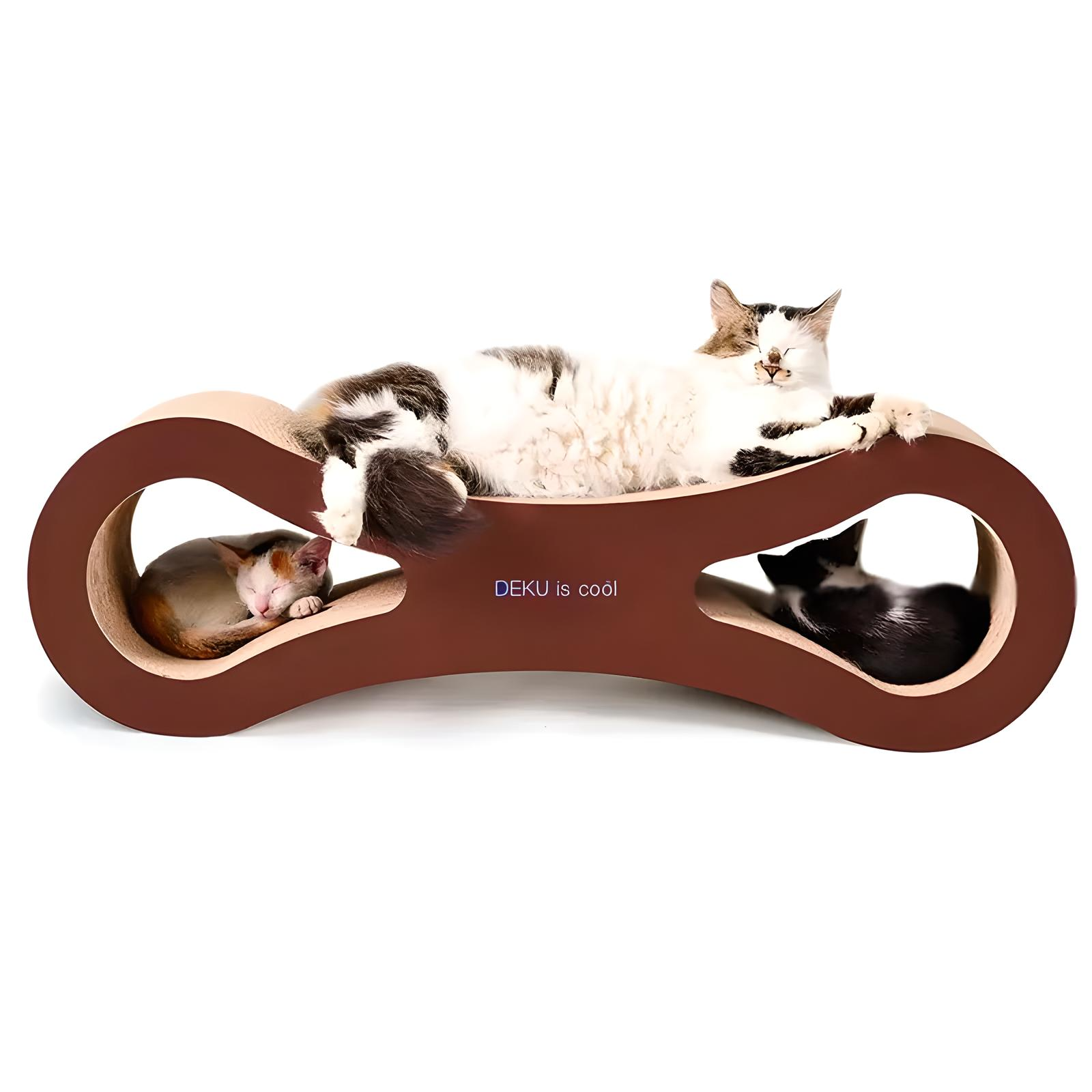 Cat Scratcher Bed – 8-Shaped Corrugated Lounge