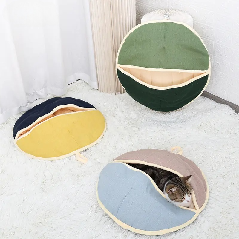 Nid d'amusement pour chat - Sac de couchage à double usage