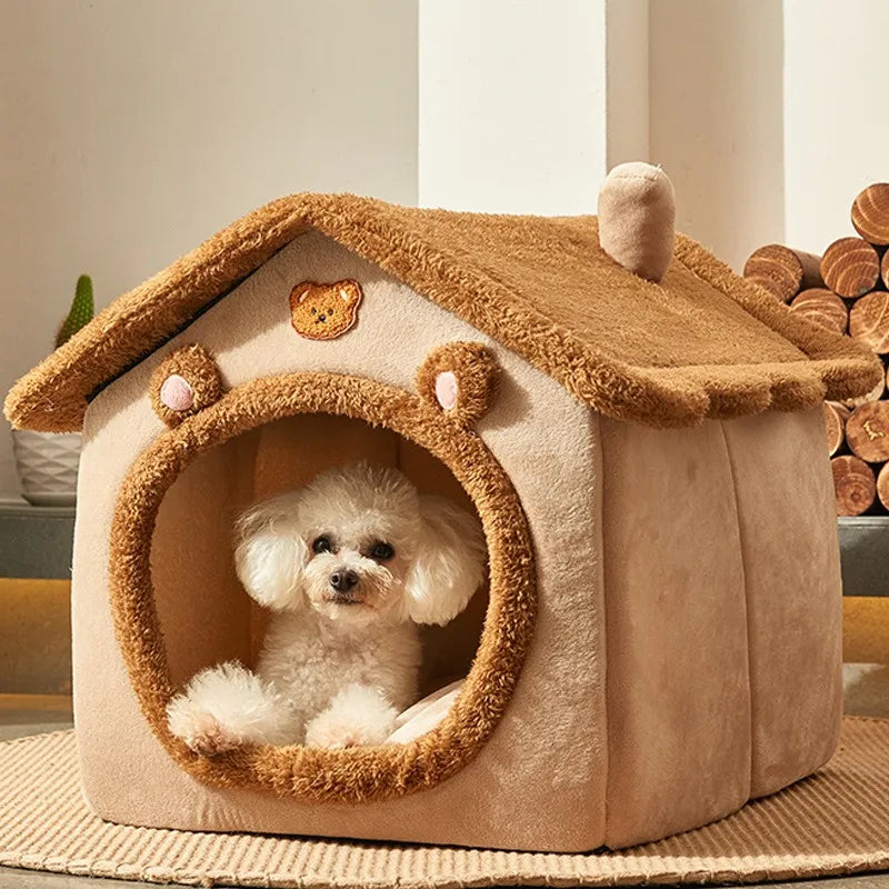 Lit confortable pour animal de compagnie quatre saisons