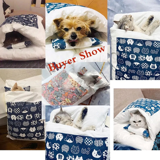 Lit/coussin amovible pour animaux de compagnie