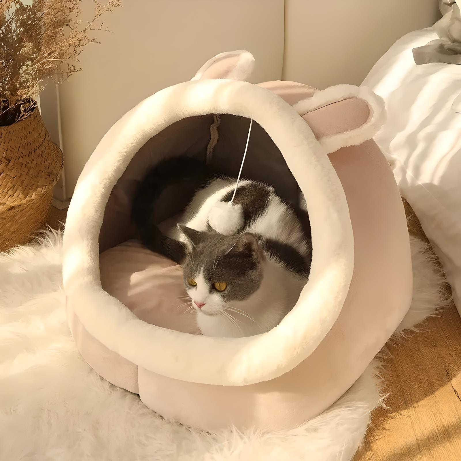 Panier chaud pour animaux de compagnie Sweet Cat Bed