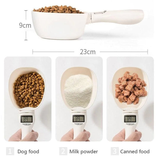Balance pour aliments pour animaux avec écran LCD