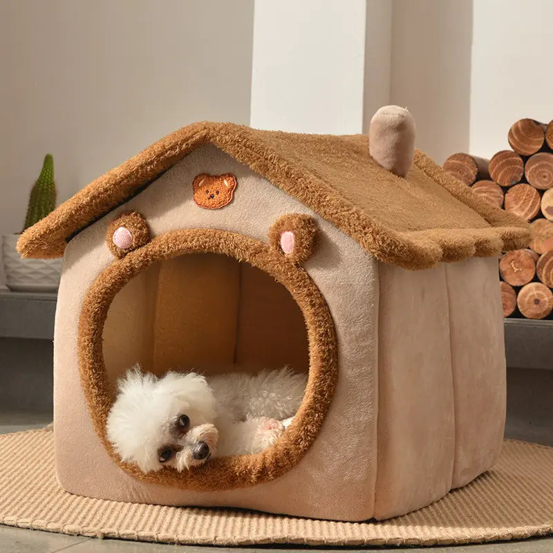 Lit confortable pour animal de compagnie quatre saisons