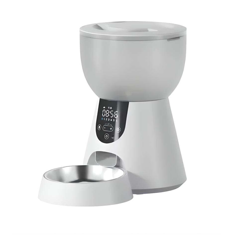 Distributeur automatique de nourriture pour chat avec caméra