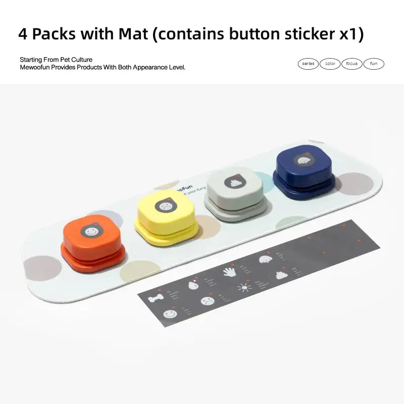 Bouton de conversation enregistrable pour buzzer d'entraînement