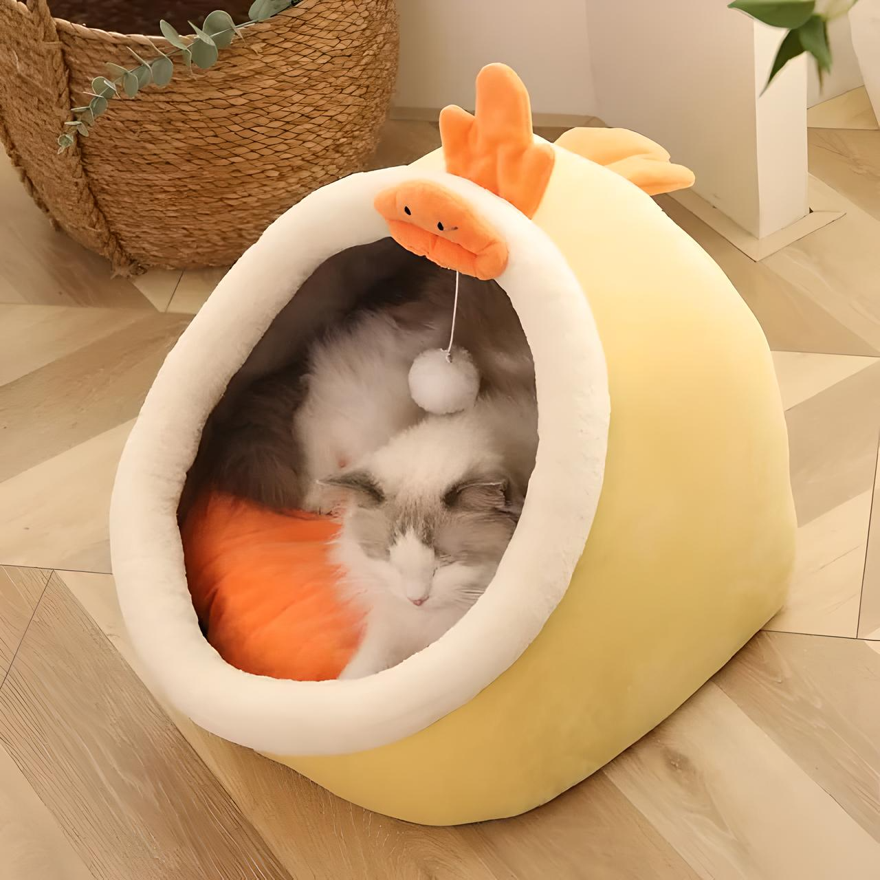 Panier chaud pour animaux de compagnie Sweet Cat Bed