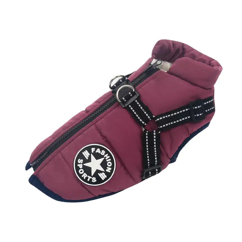 Veste d'hiver imperméable pour chien