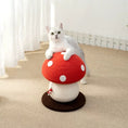 Load image into Gallery viewer, Mushroom Cat Scratching Board

