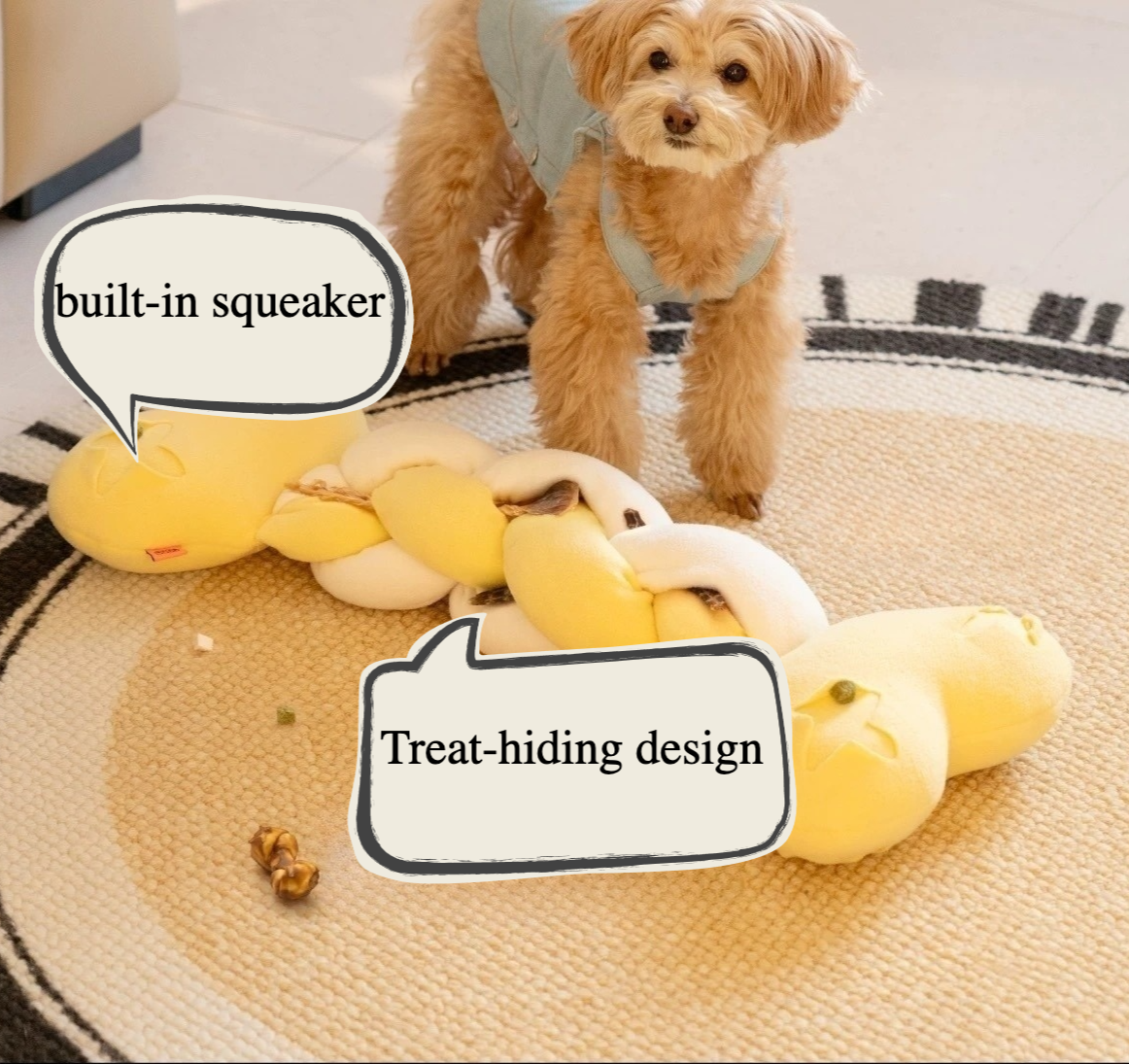 Jouet interactif pour le nez Big Bone pour chiens