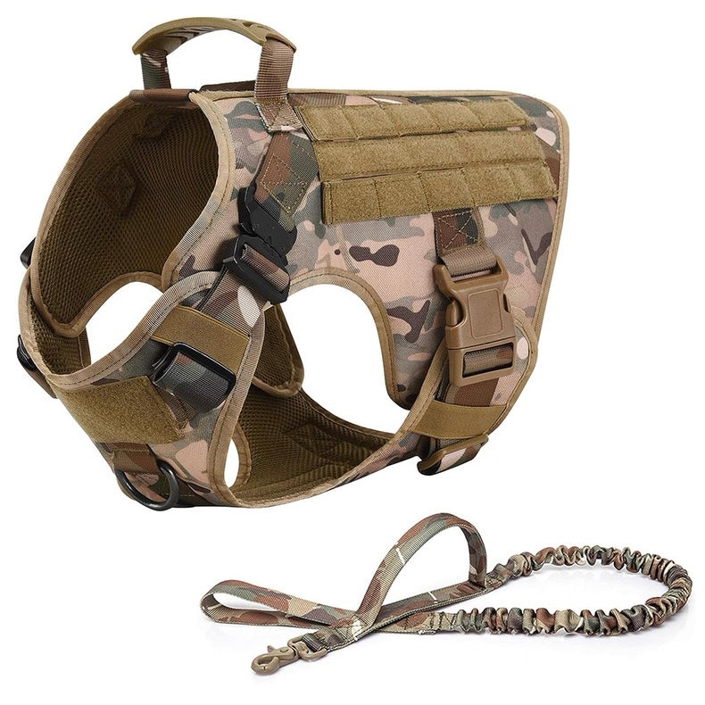 Gilet tactique d'extérieur pour grands chiens