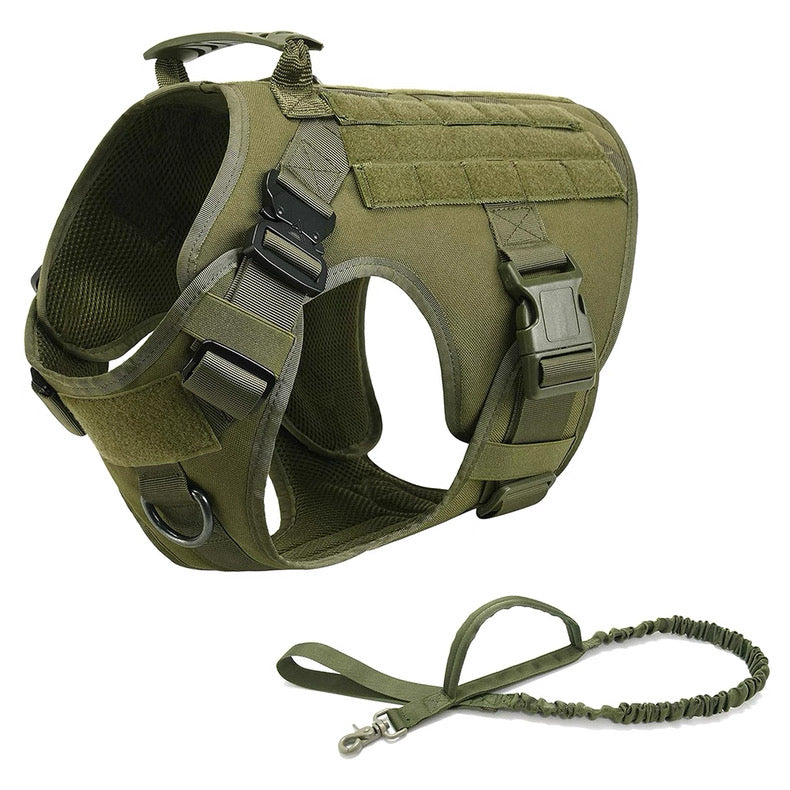 Gilet tactique d'extérieur pour grands chiens