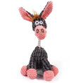 Charger l'image dans la visionneuse de la galerie, Jouet à mâcher en peluche en forme d'âne – grinçant et texturé maïs pour animaux de compagnie
