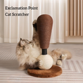 Load image into Gallery viewer, Bomb / Exclamation Point Cat Scratcher Post
