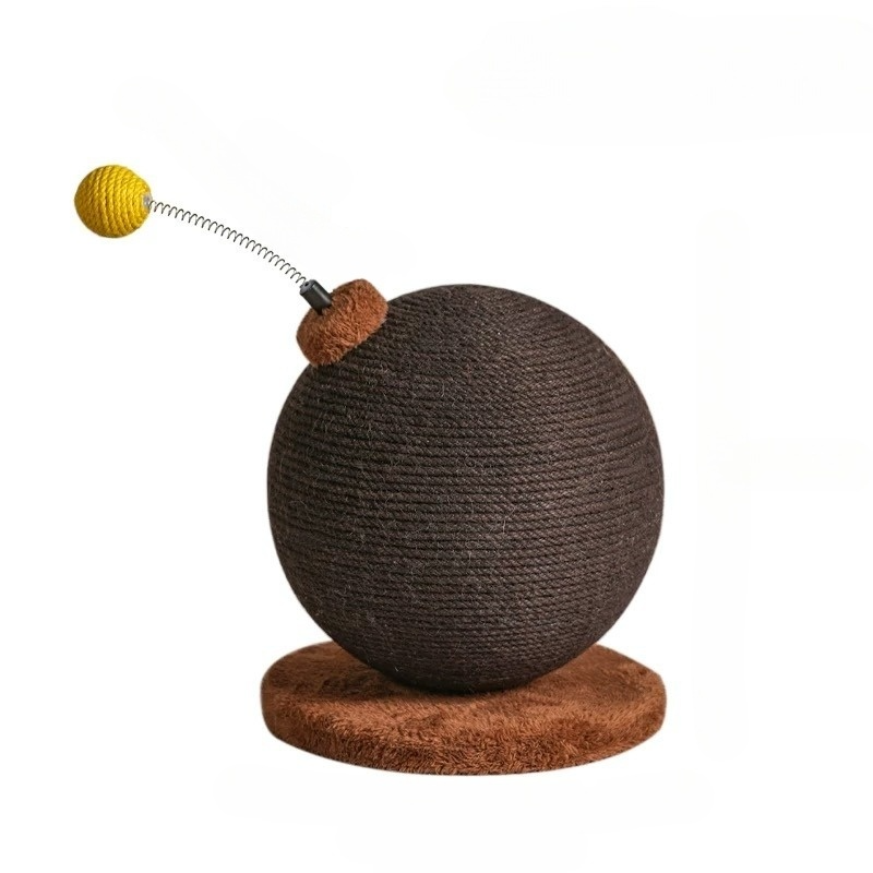 Bomb / Exclamation Point Cat Scratcher Post