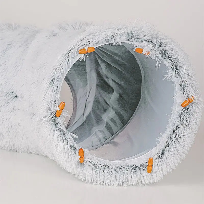 Lit tunnel fermé pour chat – Taille extra large