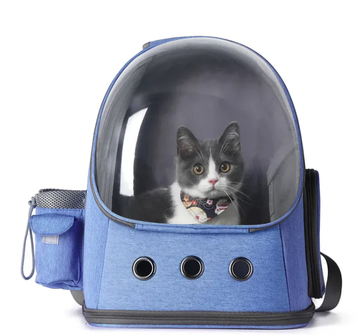 Sac à dos Space Capsule pour animaux de compagnie – Sac de transport portable et respirant pour chats et chiens