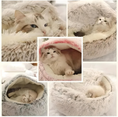 Charger l'image dans la visionneuse de la galerie, Lit en peluche douce pour animaux de compagnie
