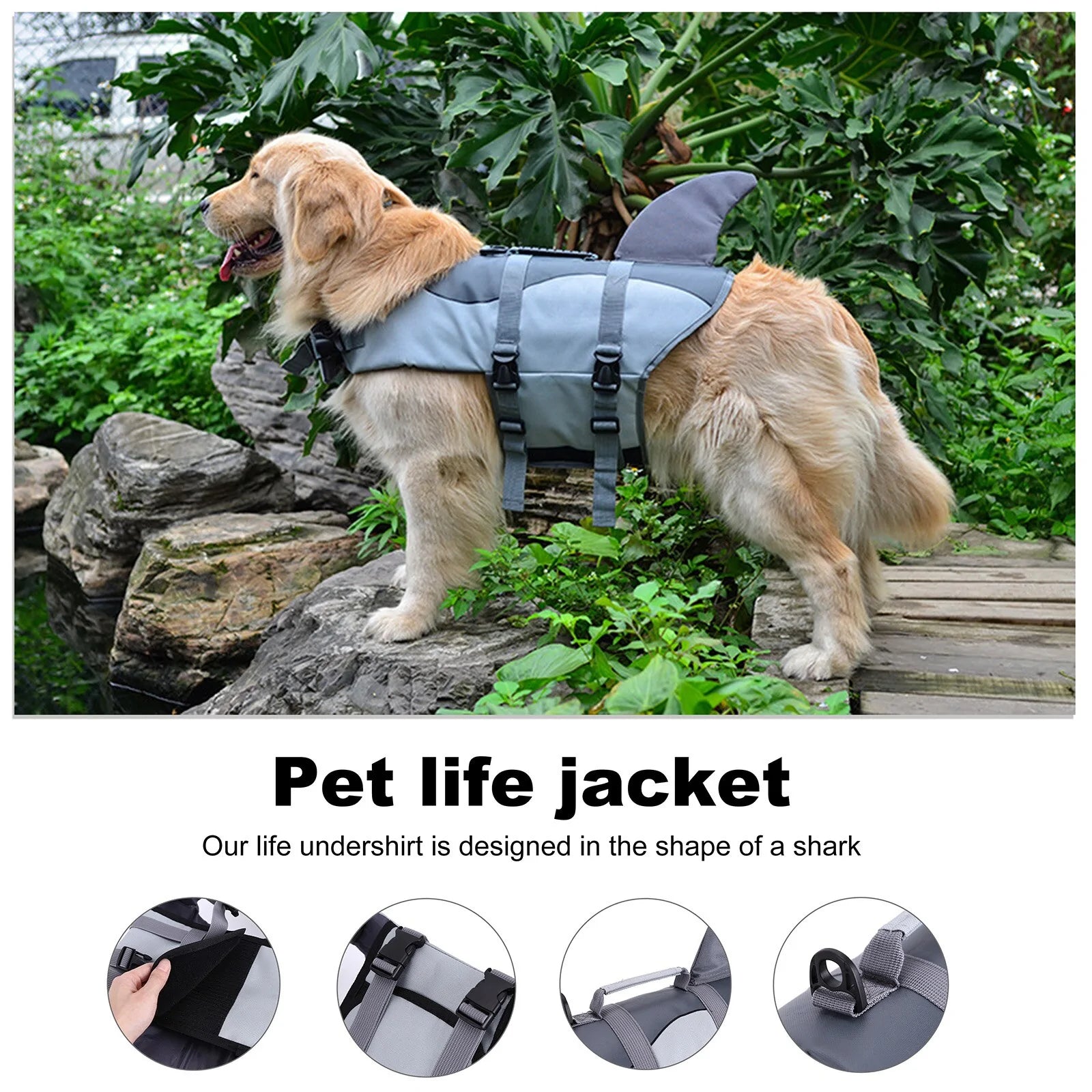 Gilets de protection réglables pour chiens