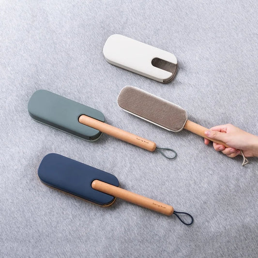 Brosse électrostatique autonettoyante réutilisable pour poils d'animaux