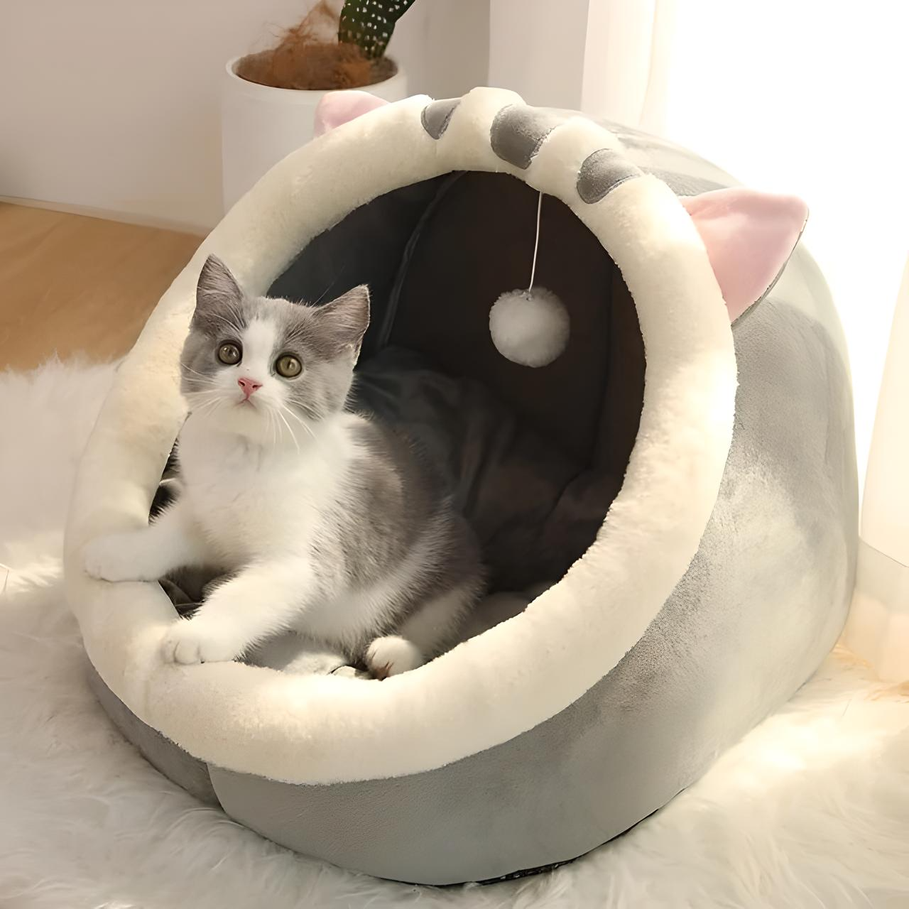 Panier chaud pour animaux de compagnie Sweet Cat Bed