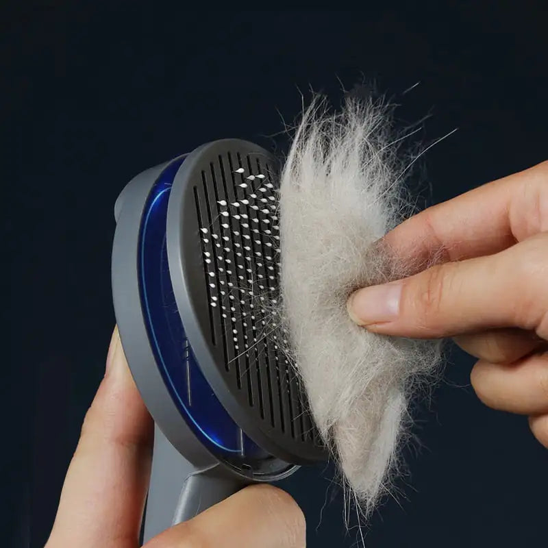 Brosse de toilettage Puffyfur pour animaux de compagnie – Démêlage doux pour un pelage plus sain