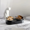 Charger l'image dans la visionneuse de la galerie, Gamelles doubles réglables en acier inoxydable PetKit pour animaux de compagnie
