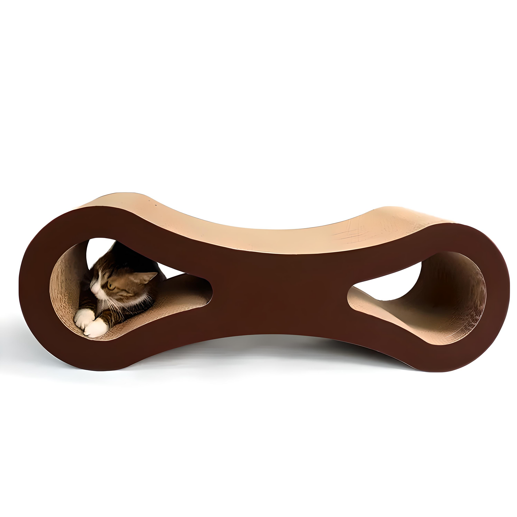Cat Scratcher Bed – 8-Shaped Corrugated Lounge