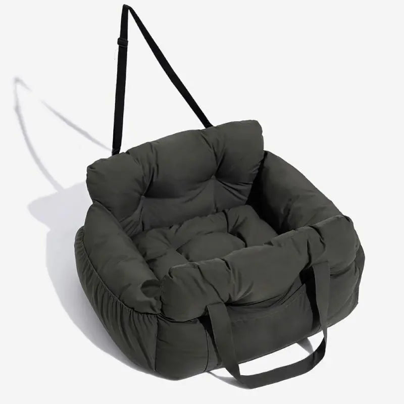 Cage de transport pliable pour siège auto pour animal de compagnie, pour passager avant
