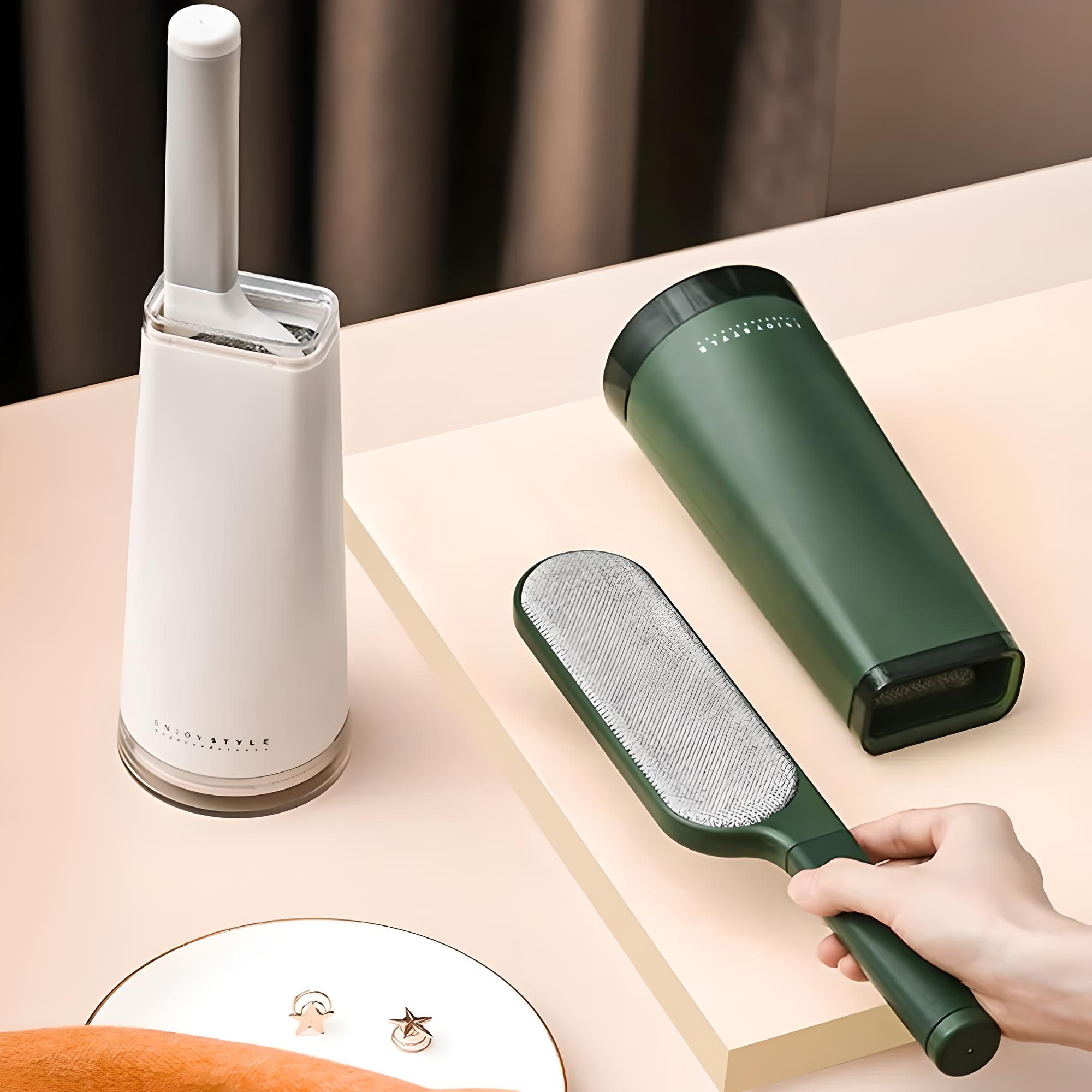 Brosse anti-peluches statique pour le nettoyage des vêtements et des poils d'animaux