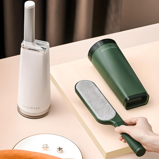 Brosse anti-peluches statique pour le nettoyage des vêtements et des poils d'animaux