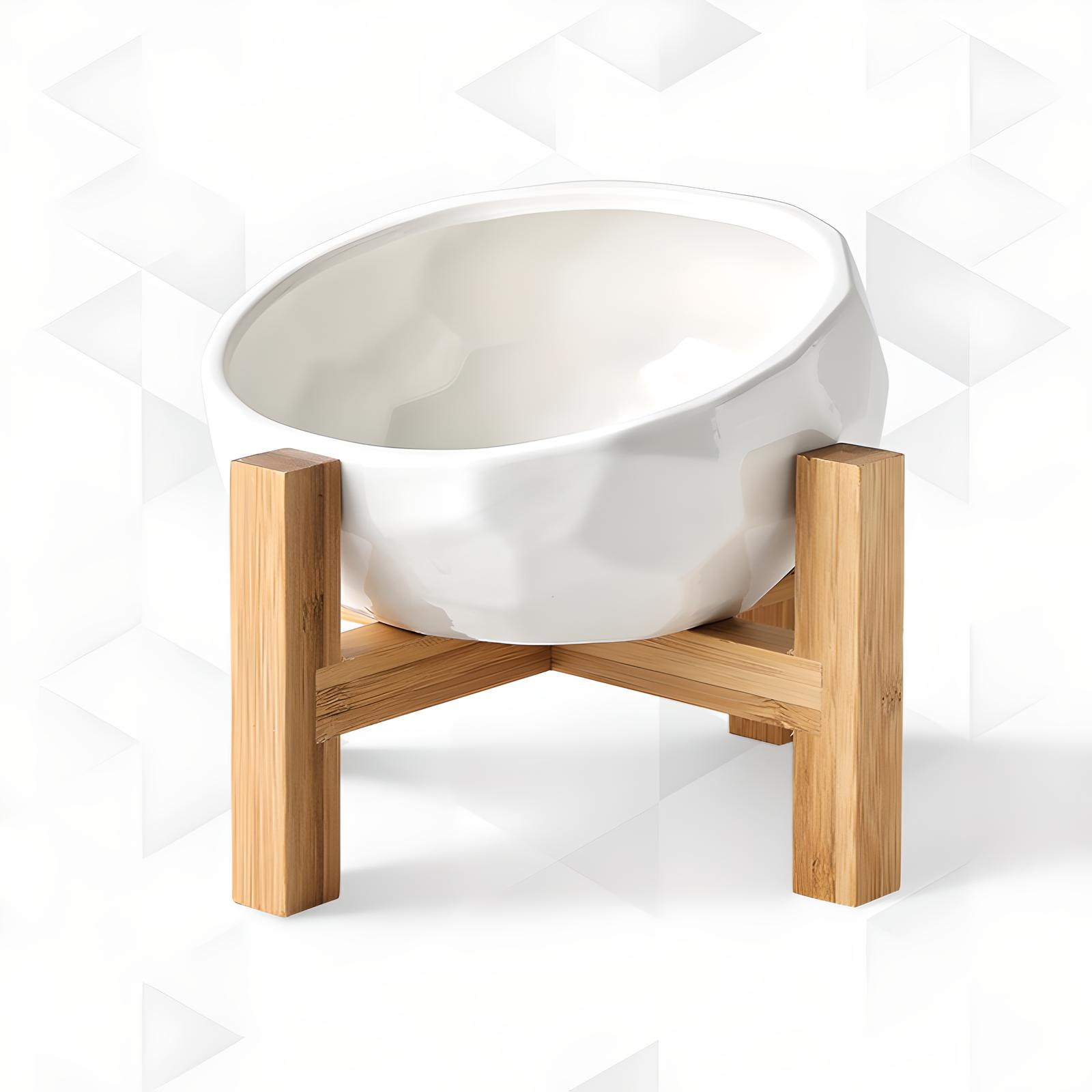Ceramic Cat Bowl for Cats and Dogs