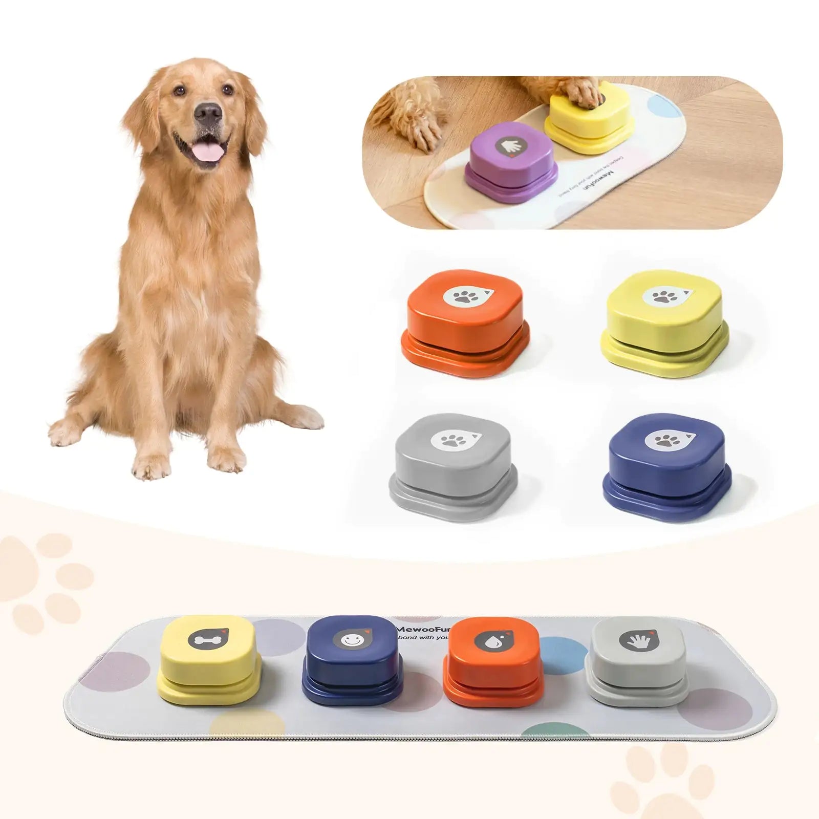 Bouton de conversation enregistrable pour buzzer d'entraînement