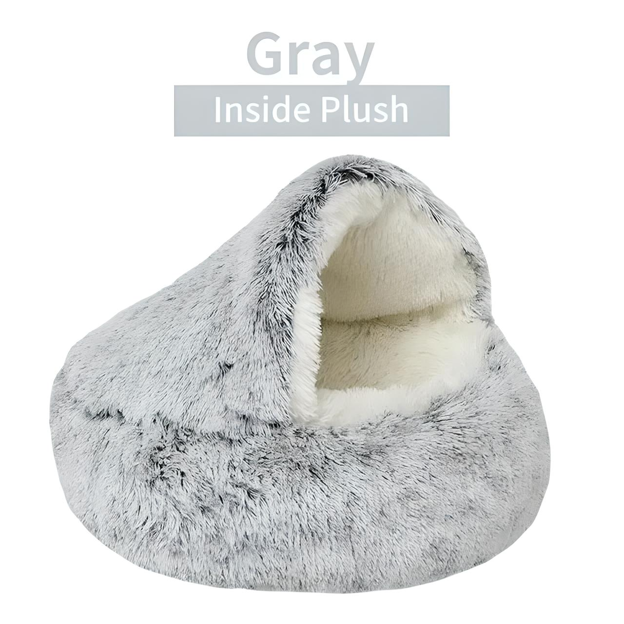 Lit en peluche douce pour animaux de compagnie