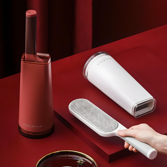 Brosse anti-peluches statique pour le nettoyage des vêtements et des poils d'animaux