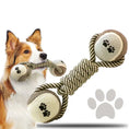 Charger l'image dans la visionneuse de la galerie, Jouet pour chien en corde de coton avec haltères
