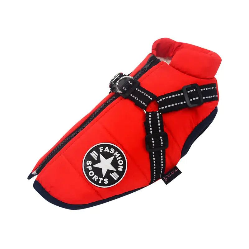 Veste d'hiver imperméable pour chien