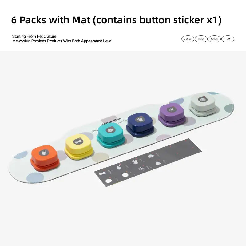 Bouton de conversation enregistrable pour buzzer d'entraînement